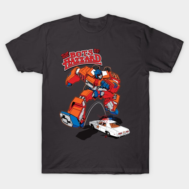 Bots of Hazzard T-Shirt by Fire Forge GraFX